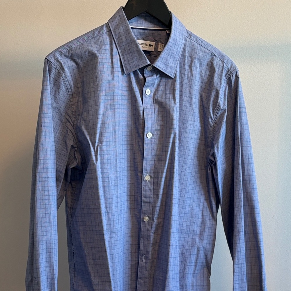 Men's Lacoste Slim Fit Long Sleeve Shirt